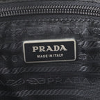 Prada Tessuto Nylon Triangle Logo Shoulder Bag — view 8