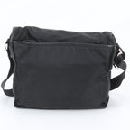 Prada Tessuto Nylon Triangle Logo Shoulder Bag — view 3