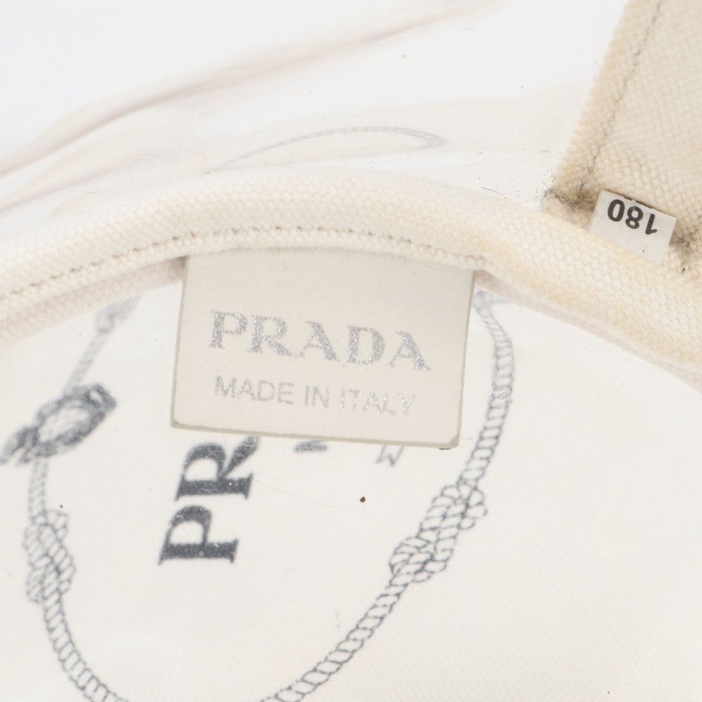 Prada Canapa Plex Clear Tote Bag Shoulder — view 8