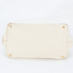 Prada Canapa Triangle Logo Tote Bag Shoulder — view 6