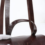 Fendi Zucca Leather Nylon Backpack Shoulder Bag — view 2