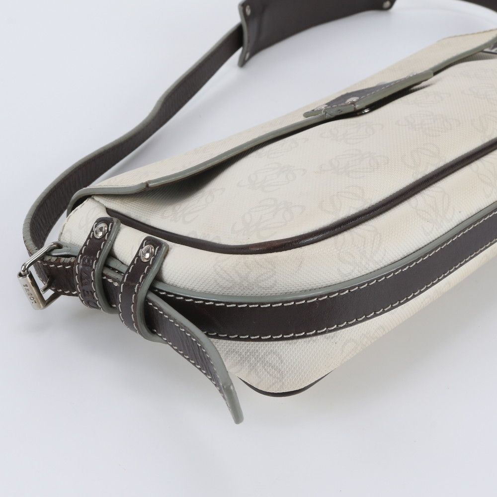 Loewe Anagram Repeat Leather Shoulder Bag — view 6