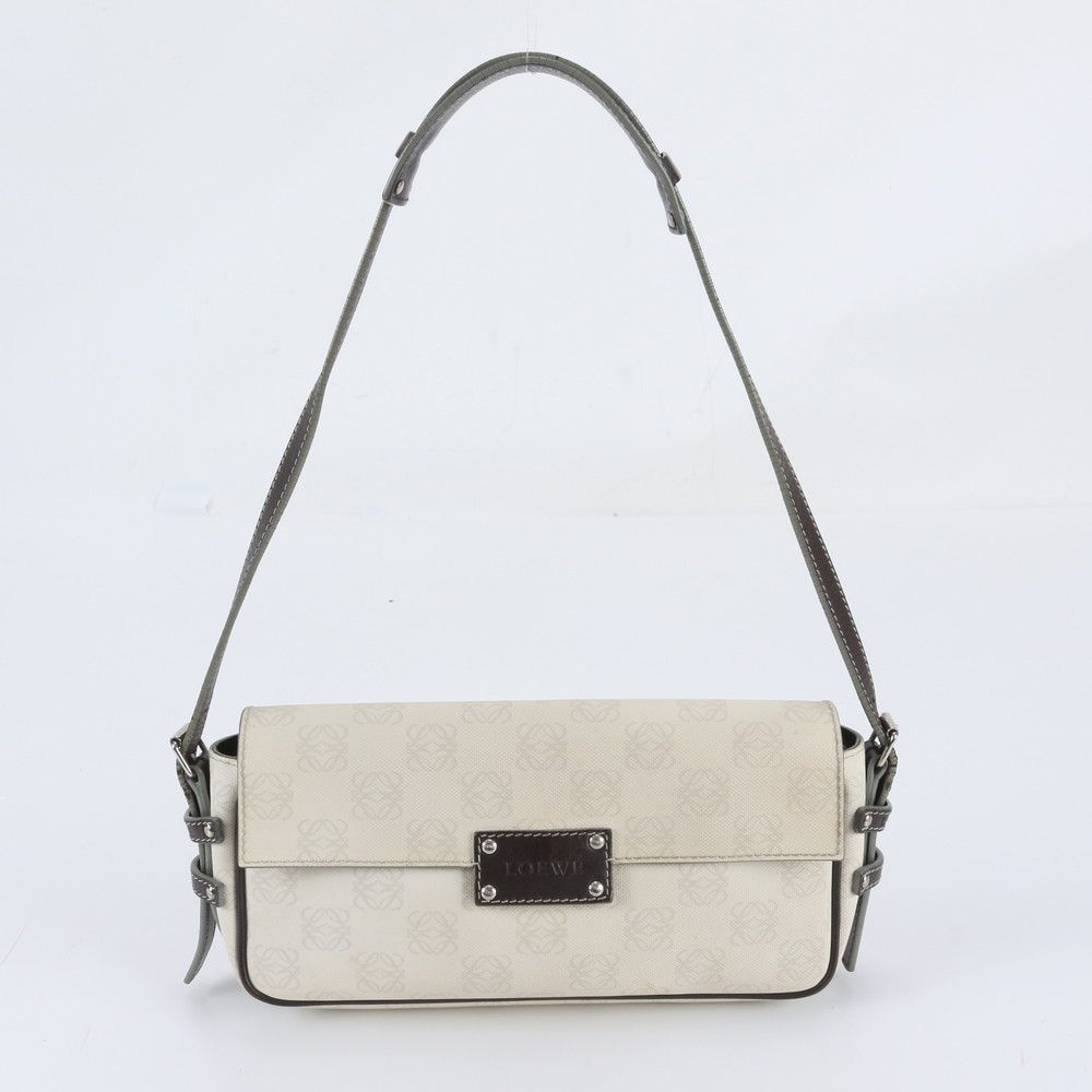 Loewe Anagram Repeat Leather Shoulder Bag