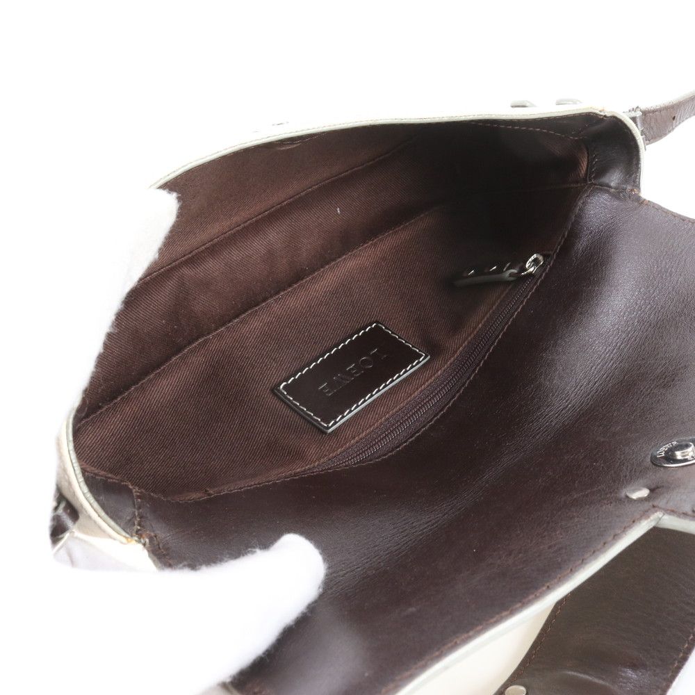 Loewe Anagram Repeat Leather Shoulder Bag — view 7