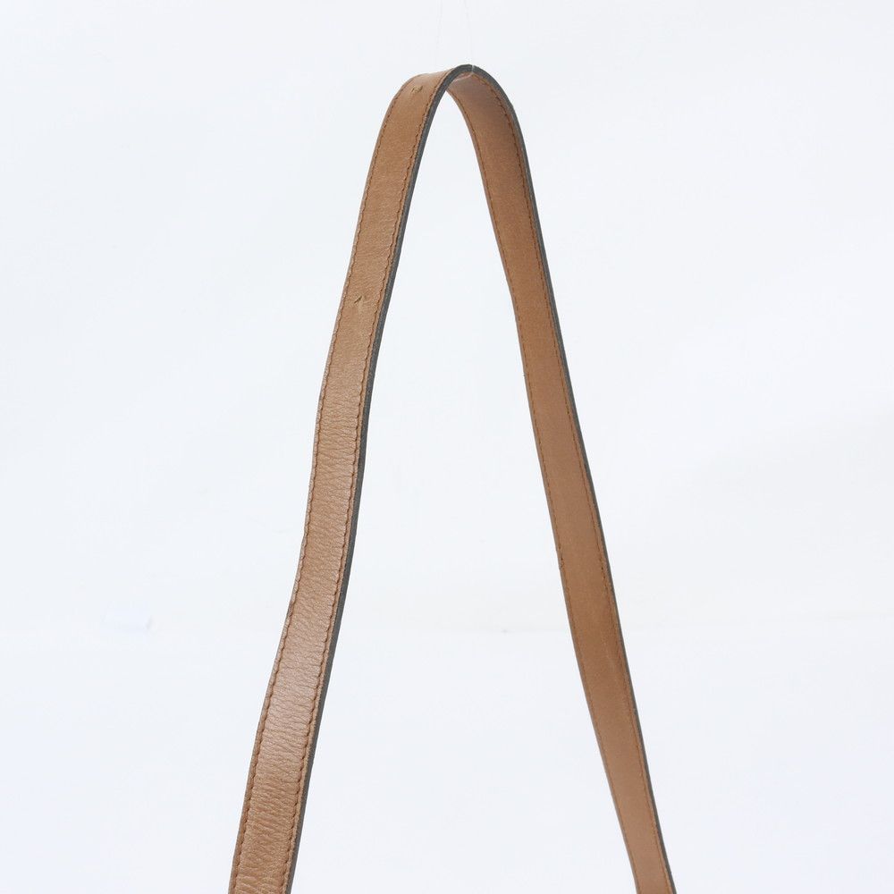 Dior Vintage Leather Shoulder Bag Hand Brown — view 2