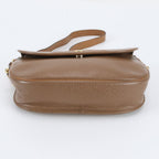Dior Vintage Leather Shoulder Bag Hand Brown — view 5