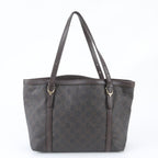 Gucci GG Supreme Leather Tote Bag Shoulder Hand Brown — view 3