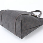 Gucci GG Supreme Leather Tote Bag Shoulder Hand Brown — view 6