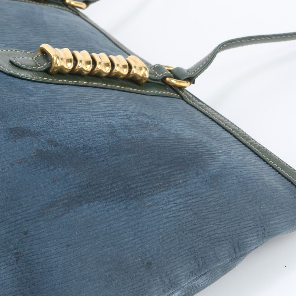 Loewe Velazquez Leather Tote Bag Shoulder Handle — view 8