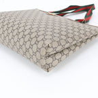 Gucci Sherry Line GG Plus Leather Tote Bag Shoulder Business Document — view 5