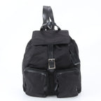 Gucci 5 Leather Nylon Backpack Shoulder Bag