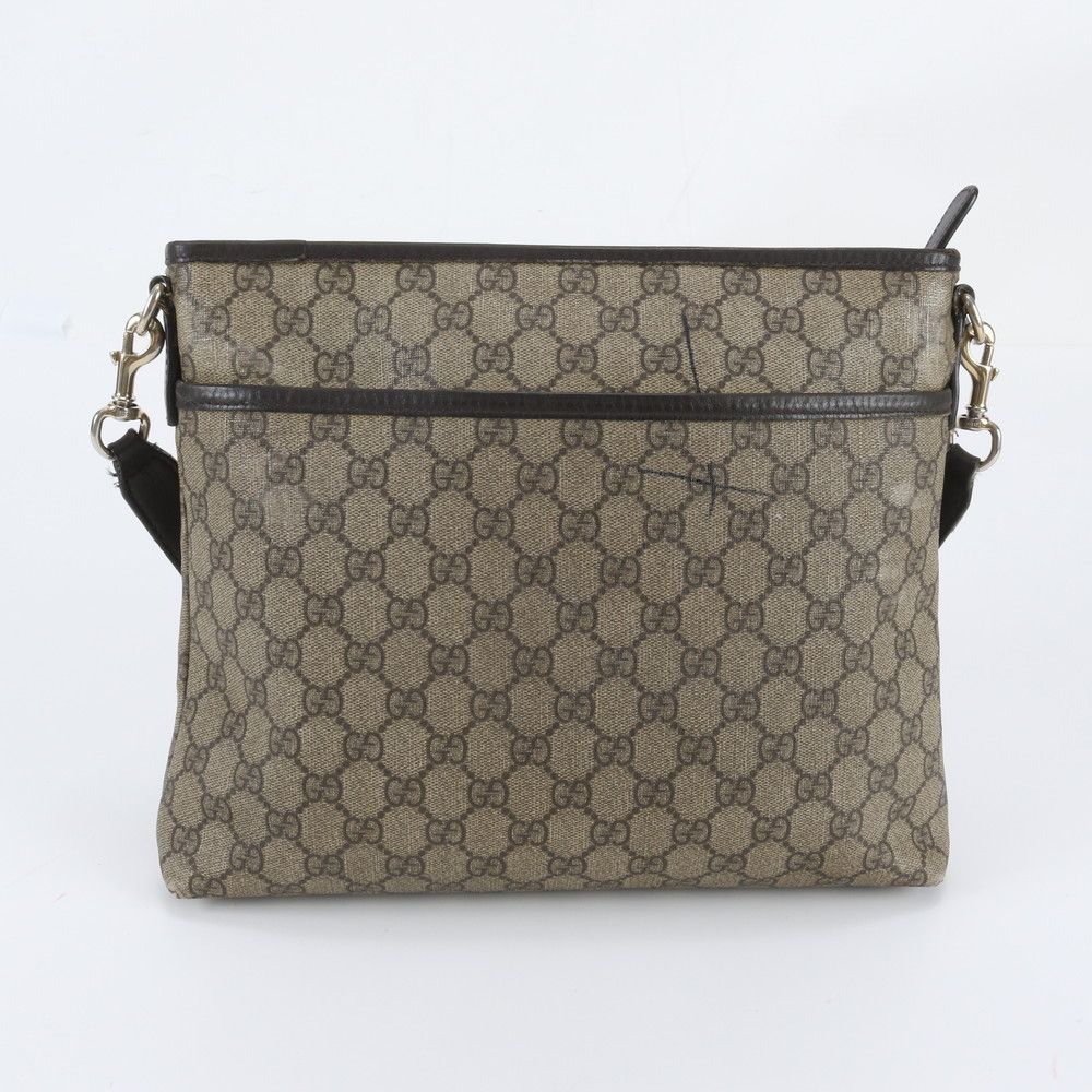 Gucci GG Supreme Leather Shoulder Bag — view 3