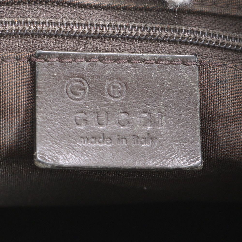 Gucci GG Supreme Leather Shoulder Bag — view 8