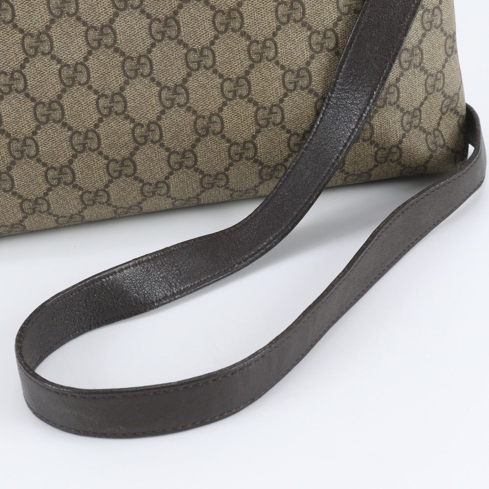 Gucci GG Supreme Leather Shoulder Bag — view 2