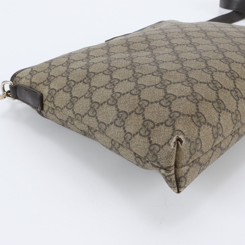 Gucci GG Supreme Leather Shoulder Bag — view 6