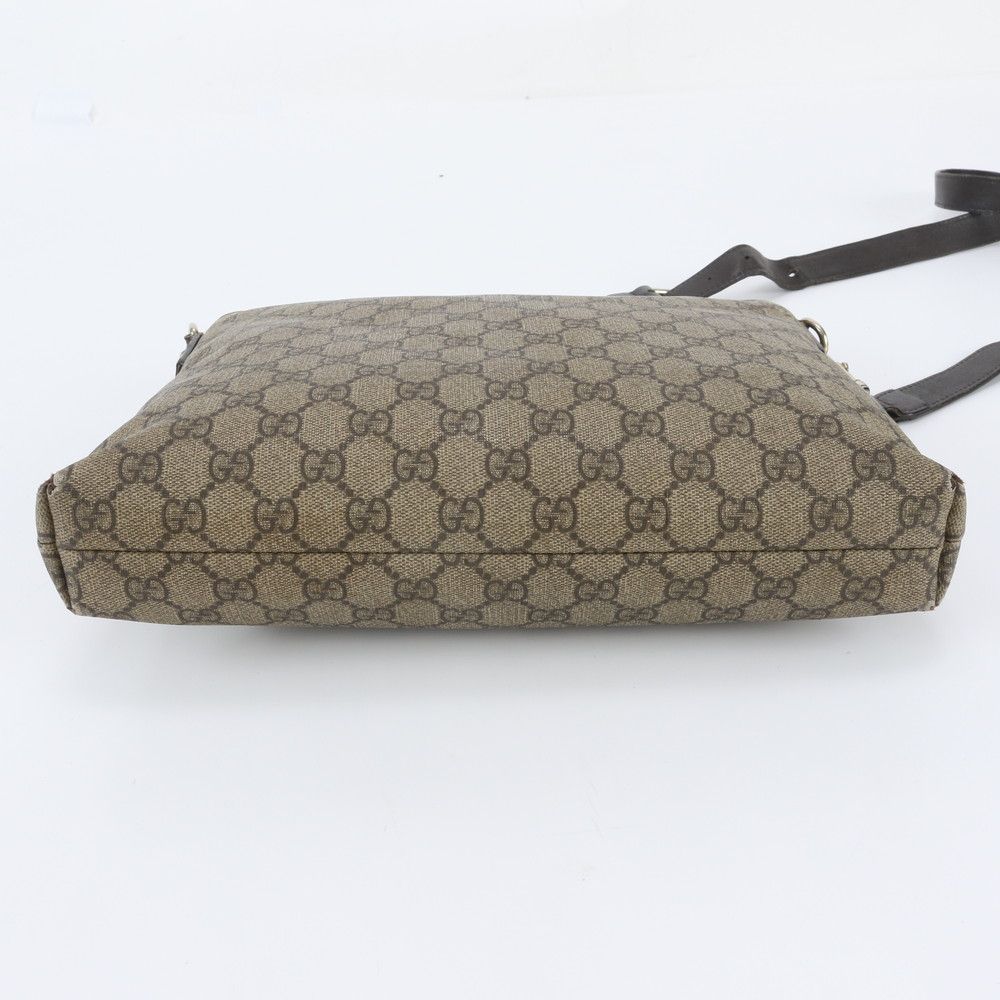 Gucci GG Supreme Leather Shoulder Bag — view 5