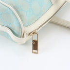 Gucci GG Canvas Mini Boston Leather Handbag Tote — view 8