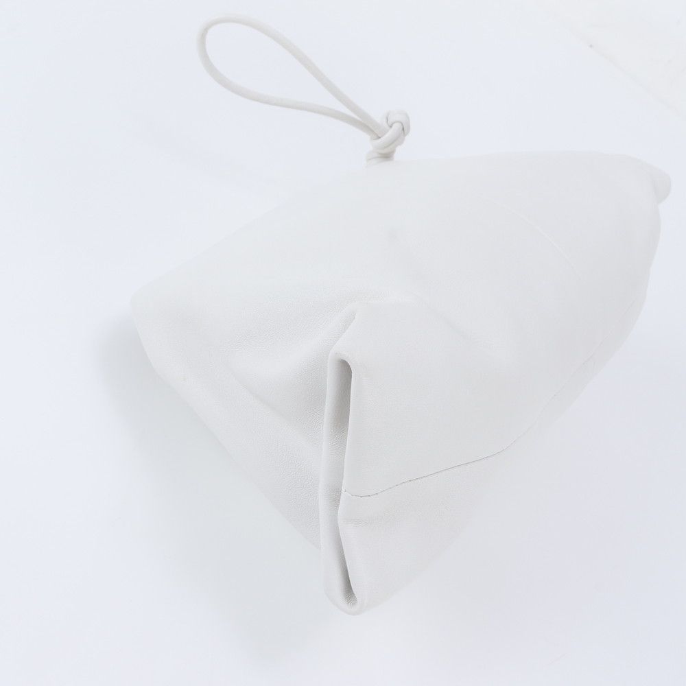 Bottega Veneta Triangle Leather Clutch Hand Second Pouch — view 3