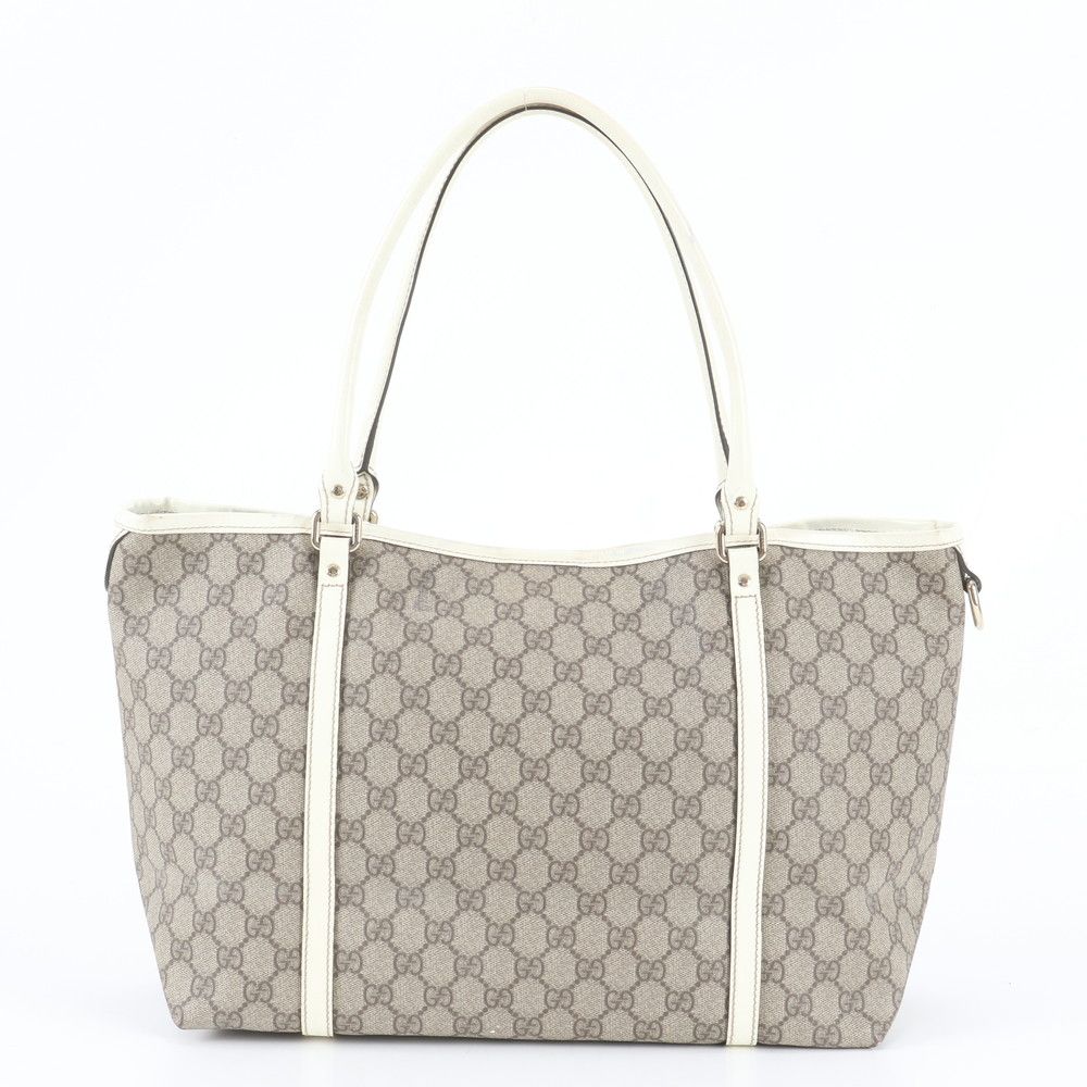 Gucci GG Supreme Leather Tote Bag Shoulder — view 3