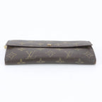 Louis Vuitton Monogram Portefeuille Sarah Leather Wallet — view 4