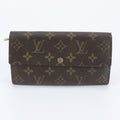 Louis Vuitton Monogram Portefeuille Sarah Leather Wallet