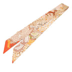 Hermes Twilly Dans Un Jardin Anglais in the English Garden Scarf Multicolor Silk