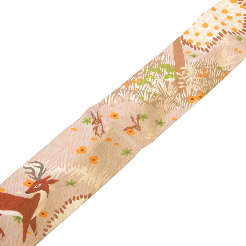 Hermes Twilly Dans Un Jardin Anglais in the English Garden Scarf Multicolor Silk — view 2