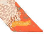 Hermes Twilly Dans Un Jardin Anglais in the English Garden Scarf Multicolor Silk — view 4