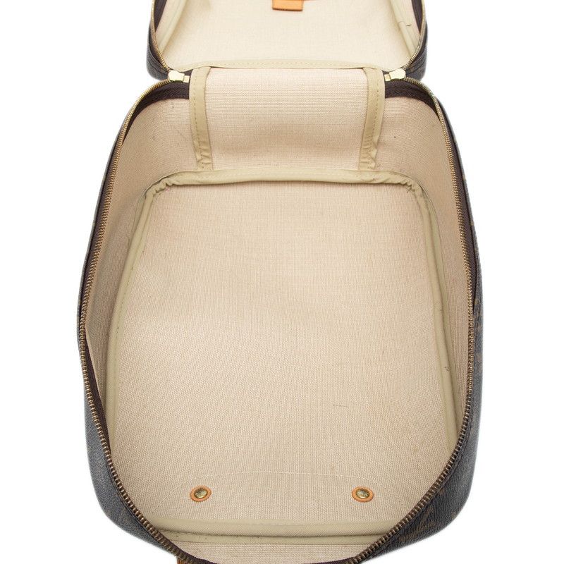Louis Vuitton Monogram Excursion Handbag Brown Leather — view 4