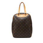 Louis Vuitton Monogram Excursion Handbag Brown Leather