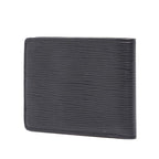 Louis Vuitton Epi Portefeuille Multiple Bifold Wallet Billfold Noir Black — view 2