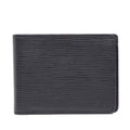 Louis Vuitton Epi Portefeuille Multiple Bifold Wallet Billfold Noir Black