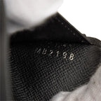 Louis Vuitton Monogram Eclipse Portefeuille Brazza Wallet Gray Leather — view 8