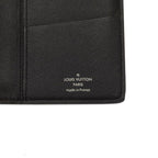 Louis Vuitton Monogram Eclipse Portefeuille Brazza Wallet Gray Leather — view 7