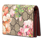 Gucci GG Blooms Bifold Wallet Beige Leather — view 2