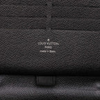 Louis Vuitton Damier Graphite Zippy Organizer Zip Around Wallet Black Leather — view 6