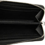 Louis Vuitton Damier Graphite Zippy Coin Purse Black Leather — view 4