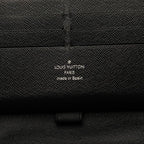 Louis Vuitton Damier Graphite Zippy Organizer Zip Around Wallet Black Leather — view 7