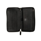 Louis Vuitton Damier Graphite Zippy Organizer Zip Around Wallet Black Leather — view 5