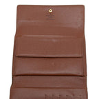 Louis Vuitton Monogram Porte Tresor Etui Papi Bifold Wallet Brown Leather — view 4