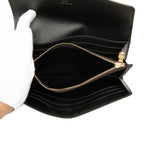 Louis Vuitton Monogram Reverse Portefeuille Sarah Wallet Envelope Brown Leather — view 4