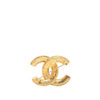 Chanel CC Logo Brooch Gold Plated — view 2