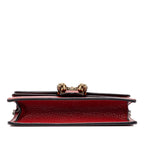 Gucci Dionysus Crossbody Chain Shoulder Bag Red Leather — view 3