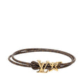 Louis Vuitton Bracelet LV Blue Brown Gold Plated