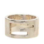 Gucci Cutout G Ring Silver