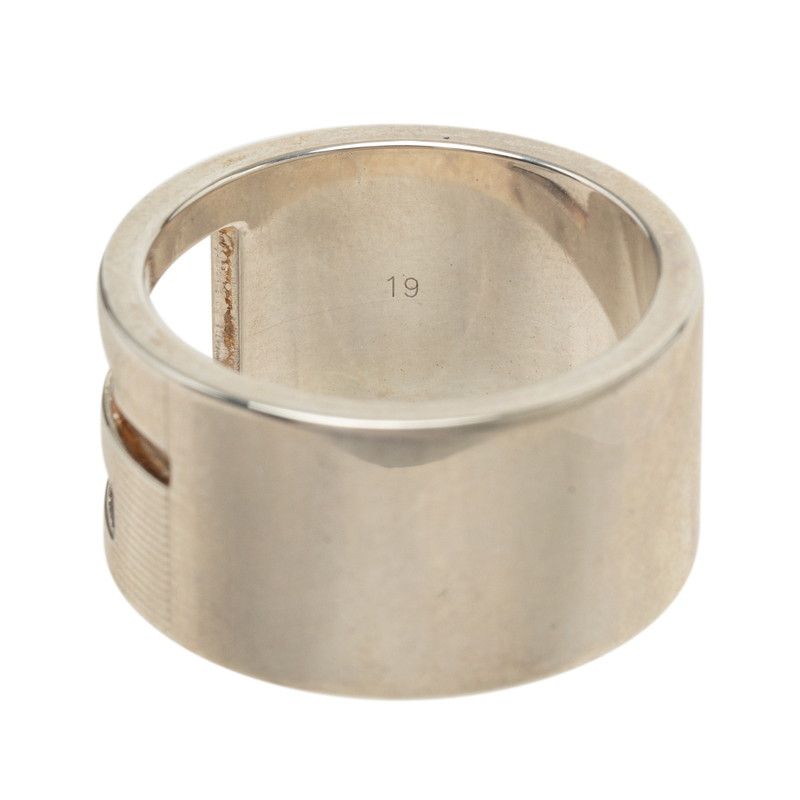 Gucci Cutout G Ring Silver — view 6
