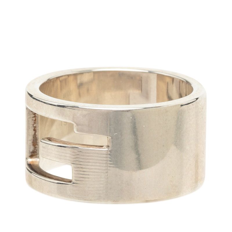 Gucci Cutout G Ring Silver — view 2