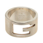 Gucci Cutout G Ring Silver — view 4