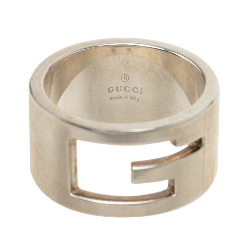 Gucci Cutout G Ring Silver — view 4
