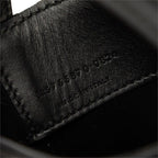 Saint Laurent le 37 Mini YSL Logo 2-Way Shoulder Bag Black Gold Leather — view 6